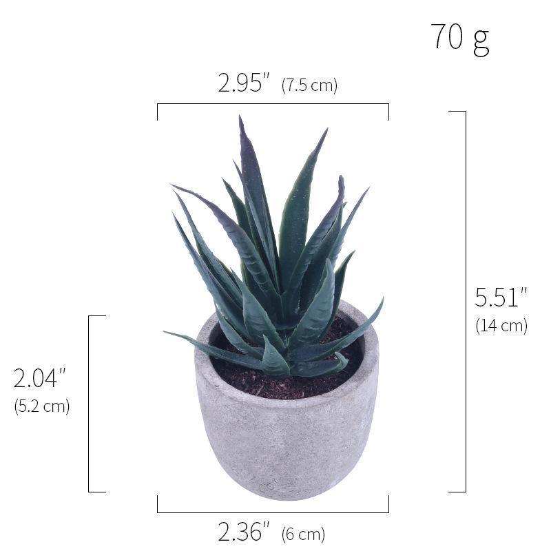 Sets of 1/3 Mini Artificial Succulent Plants - Best Faux Plants