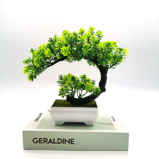 Vibrant Desk Bonsai Tree - Best Faux Plants